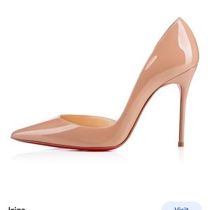 Iriza Christian Louboutin Patent leather Heels Retails $1200
